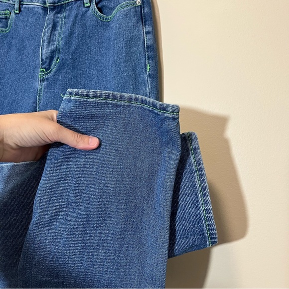 PacSun High Rise Straight Leg Mom Jean - Medium Wash - Picture 4 of 12